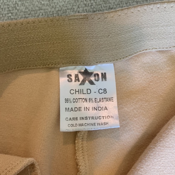 Saxon children’s adjustable waist Jodhpurs. Size 8 - Picture 4 of 6